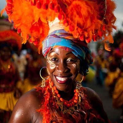 Haiti Open To The World Once More - The Wise Traveller - Woman dressed for carnival