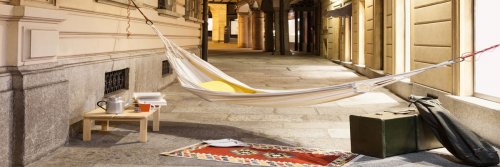 5 Steps To Planning A Staycation - The Fine Art Of Local Travel - The Wise Traveller - Hammock and bags