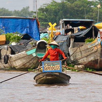 Cai Rang Floating Market of Can Tho, Vietnam - The Wise Traveller