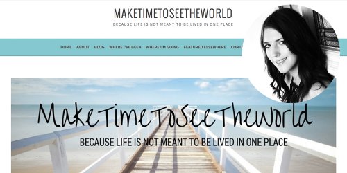 Travel Blogger: Vicki of Make Time to See the World - The Wise Traveller