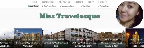 Travel Blogger: Olivia of Miss Travelesque