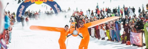 Top 10 Winter Festivals - The Best Winter Festivals Around the World - The Wise Traveller - Two competitors skating