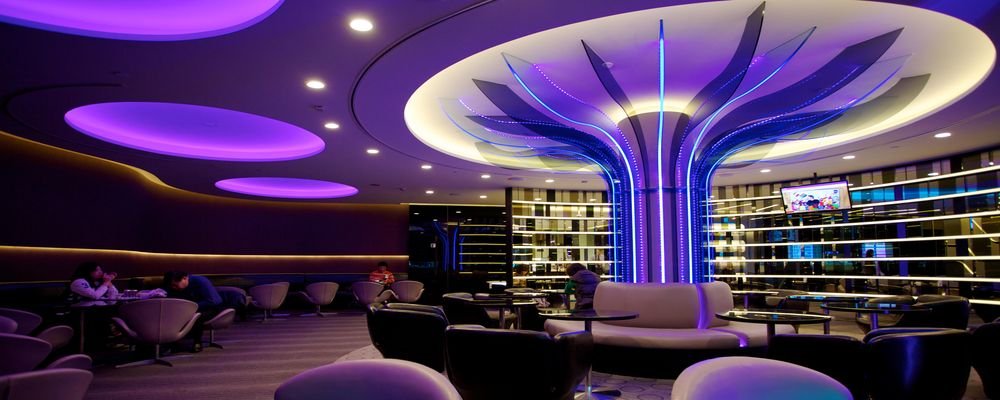 5 Great Business Class Lounges - 5 Business Lounges That Will Make You Love Airports Again - The Wise Traveller - The Infinity Lounge, Taiwan Taoyuan Int