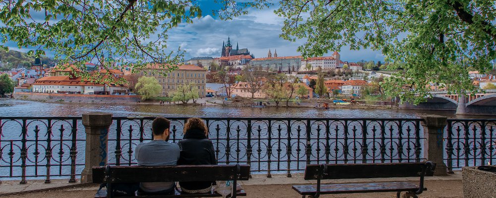 7 Reasons Why Prague is One of the Best European Cities - The Wise Traveller - Couple on a park bench