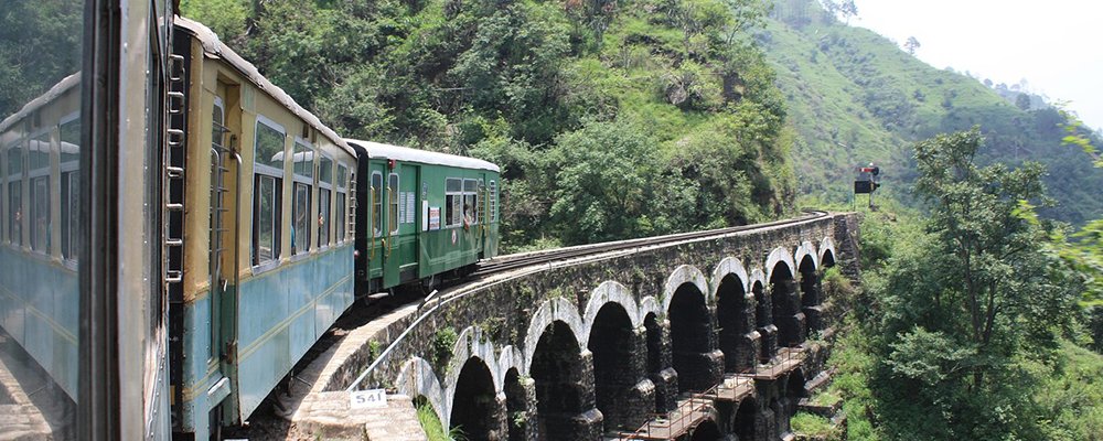 8 Iconic Train Journeys In India - The Wise Traveller - Kalka Shimla