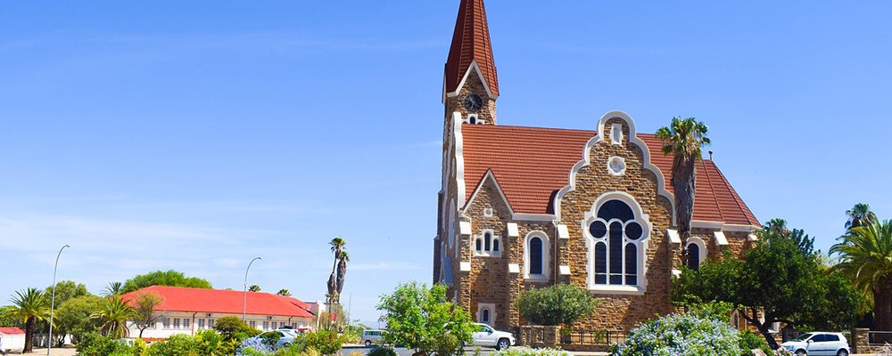 A Curious African City - Windhoek, Namibia - The Wise Traveller - Windhoek - Church Landmark