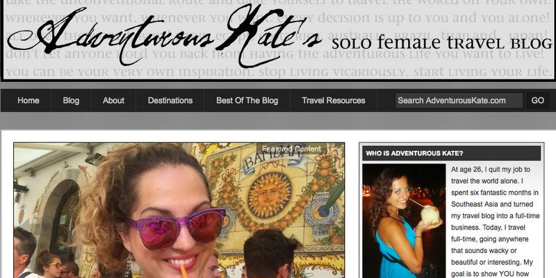 Top 3 Travel Blog Picks For September - Adventurous Kate
