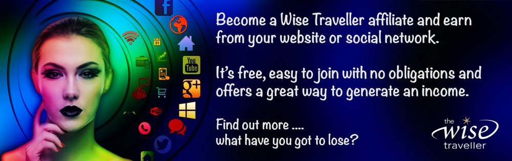 Become a Wise Traveller affiliate and start earning an income.