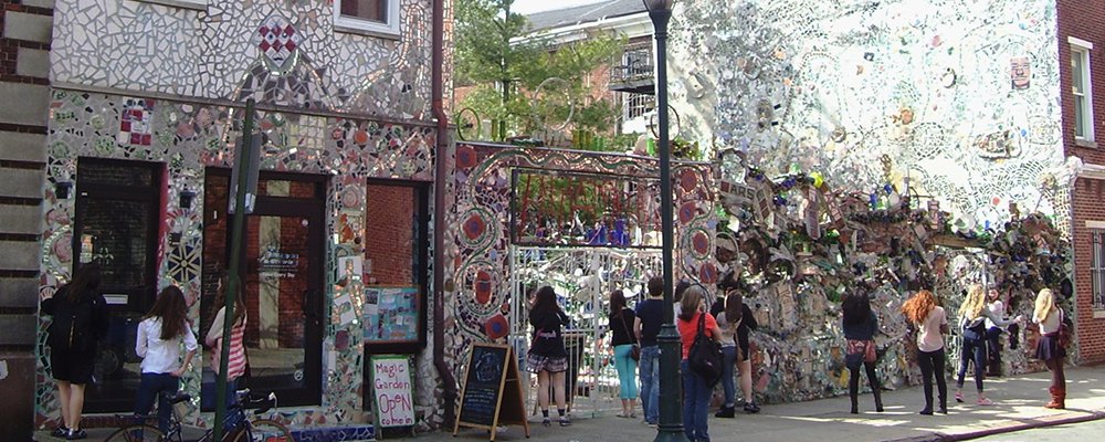 An Informal Guide to the Art Museums of Philadelphia - The Wise Traveller - Philadelphia’s Magic Gardens