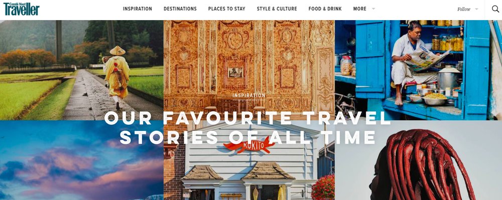 April Monthly Round Up - The Wise Traveller - Conde Nast Traveller