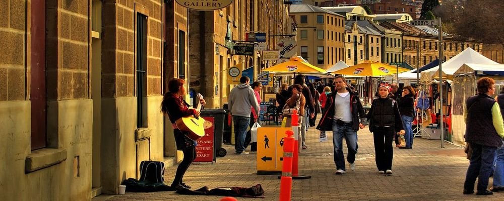 Australia’s Best Markets - The Wise Traveller - Salamanca Market