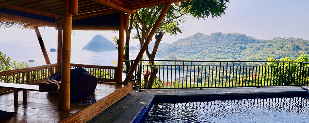 Bamboo Huts of Labuan Bajo - Flores, Indonesia - The Wise Traveller - Elang Hillside