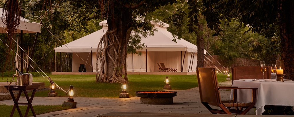 Beds in the Wild India - The Wise Traveller - Aman-I-Khas Resort