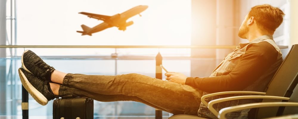 Best Travel Clothes for Long Haul Flights - The Wise Traveller - Passenger - Man