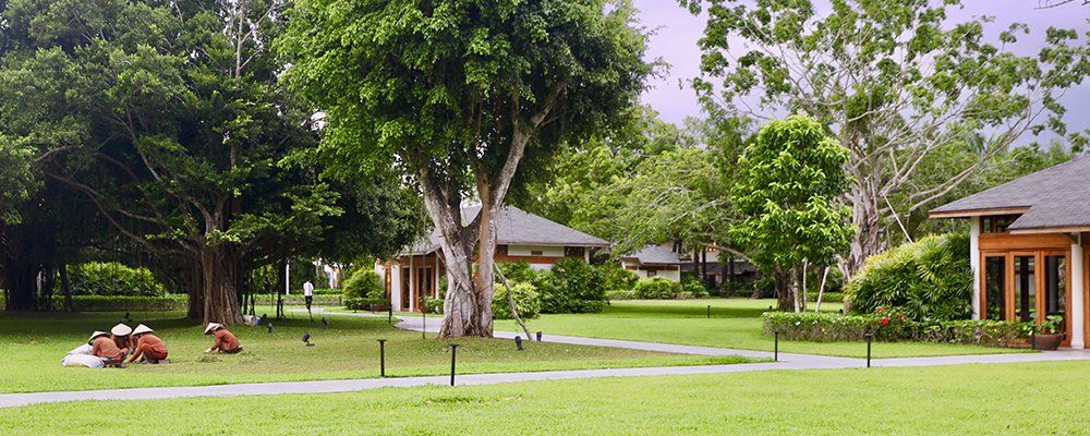 Bliss amidst the Banyan Trees - Azerai Can Tho - Vietnam - The Wise Traveller - Lawns