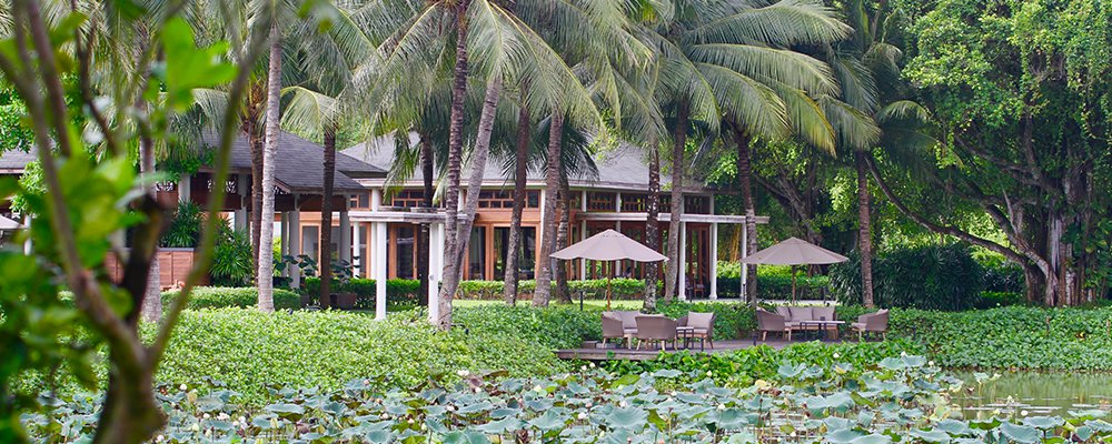 Bliss amidst the Banyan Trees - Azerai Can Tho - Vietnam - The Wise Traveller - Lotus pond dining