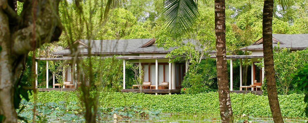 Bliss amidst the Banyan Trees - Azerai Can Tho - Vietnam - The Wise Traveller - Lotus pond side
