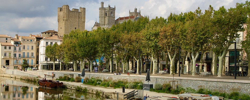 Canal de la Robine, Medieval Towers, and a Boat in a Church - Narbonne, France - The Wise Traveller - IMG_1705