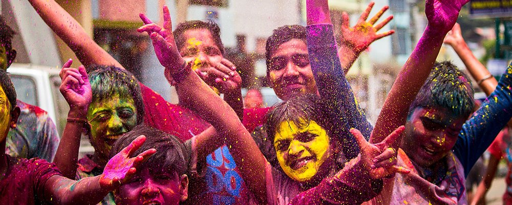 Celebrating Festivals in March - The Wise Traveller - Holi