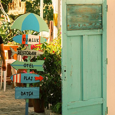 Datça - A Hidden Paradise on the Aegean - The Wise Traveller - SIgn