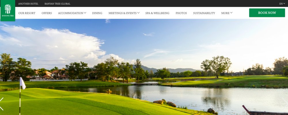 Five of the World’s Most Luxurious Golf Resorts - The Wise Traveller - Banyan Tree - Phuket - Thailand