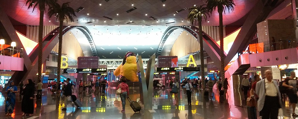 From Runway to Gallery – Best Art Projects at Airports - The Wise Traveller - Hamad International, Doha