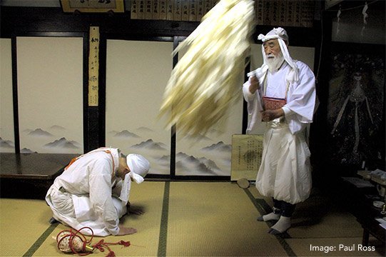 Training with the Yamabushi in Japan