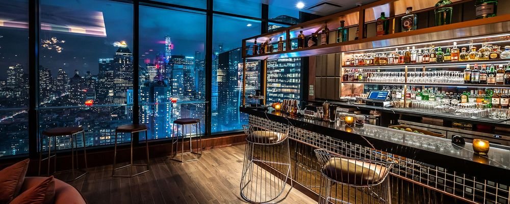 Hotel Review - Aliz Hotel Times Square - New York - The Wise Traveller - Bar