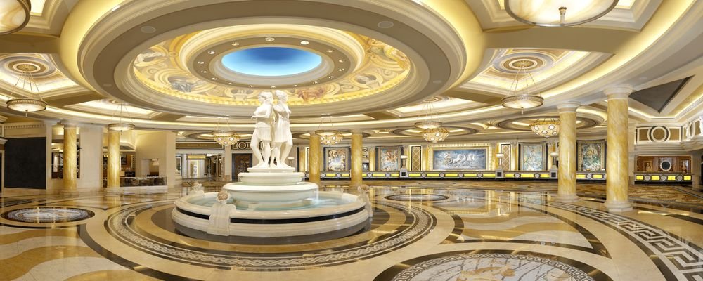 Hotel Review - Caesars Palace - Las Vegas - Nevada - USA - The Wise Traveller - Caesars Palace - Augustus Lobby