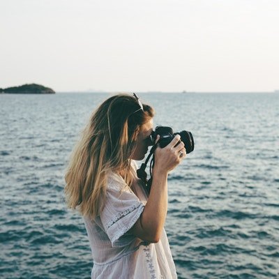 How to Let Go of Technology when Travelling - The Wise Traveller - Camera