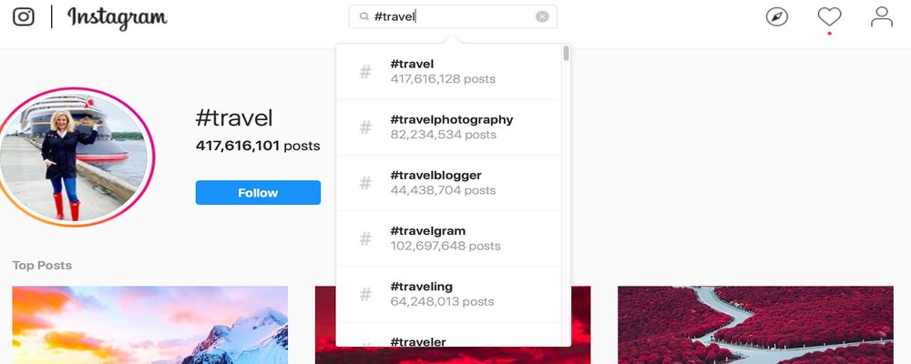 How to Make Your Travel Photos Stand Out from the Crowd on Instagram - The Wise Traveller - Hashtag