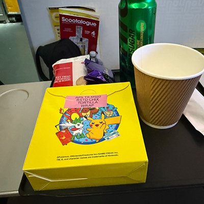 Is this the Goldilocks service of long haul flying - The Wise Traveller - Food and magazine