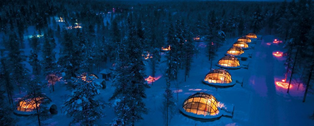 5 Winter Wonderlands to Visit - The Wise Traveller - Kakslauttanen