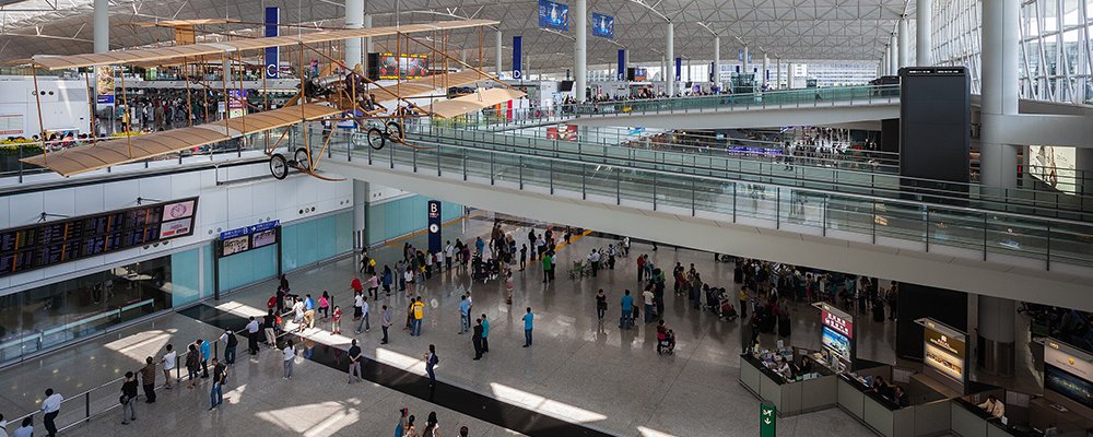 Latest Art Projects In Airports - The Wise Traveller - Hong Kong Airport