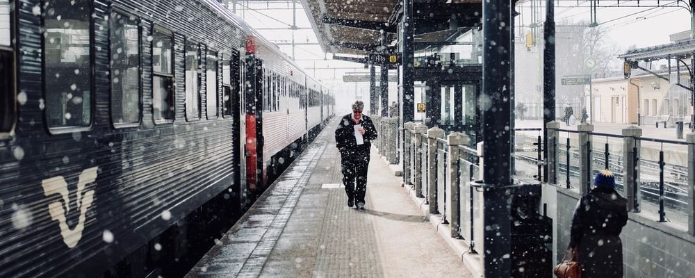 New Year's Resolutions for Travellers in 2021 - The Wise Traveller - Train Station - Sweden
