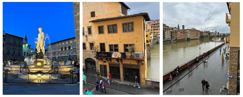 Reach Out and Touch the Ponte Vecchio - Hotel Continentale Florence - The Wise Traveller - Florence architecture