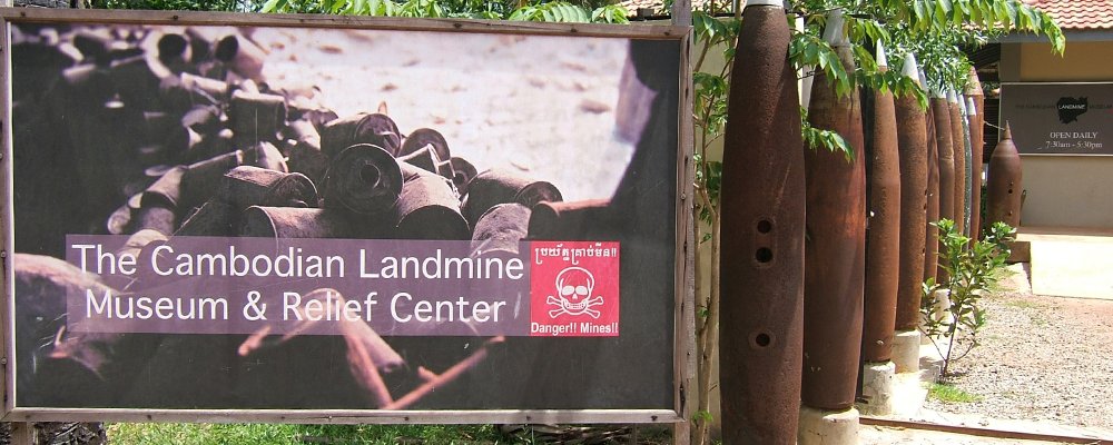 Revealing Cambodia, Part 3 - Siem Reap - The Wise Traveller - Landmine Museum