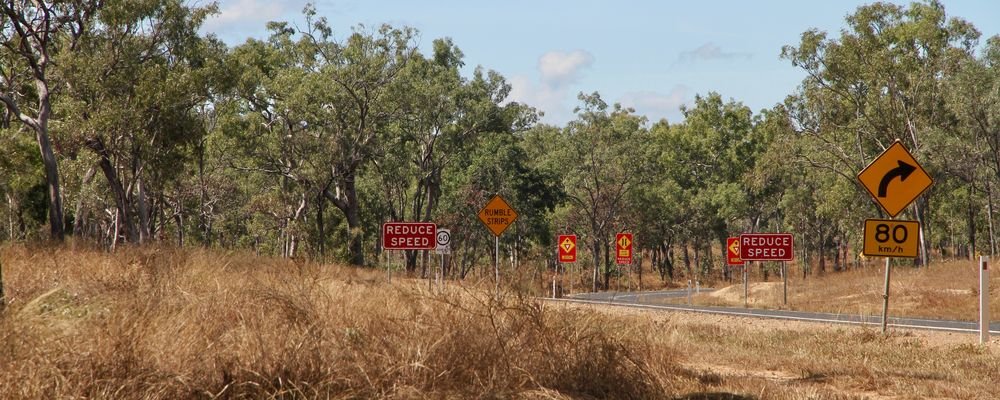 Road Tripping Australia - Cairns to Cooktown - The Wise Traveller - Road signs