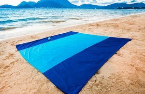 Travel Product Review - The Wise Traveller - Sandless Beach Mat