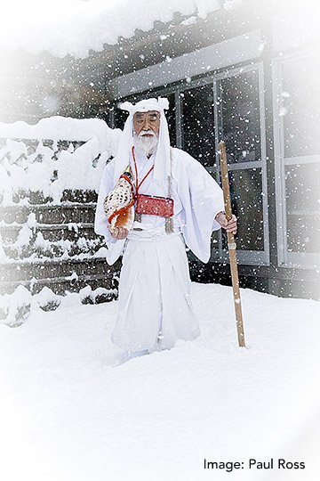 Training with the Yamabushi in Japan