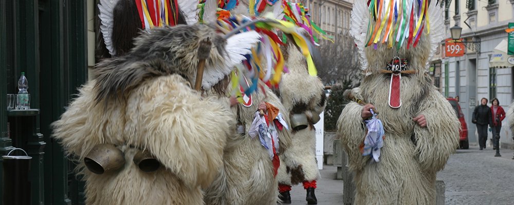 Spring Monsters in the Alps of Slovenia - The Wise Traveller - Kurenti na Ptuju