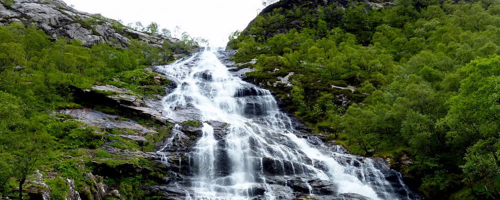 Five Lesser Known Impressive Waterfalls - The Wise Traveller - Steall Falls Scotland