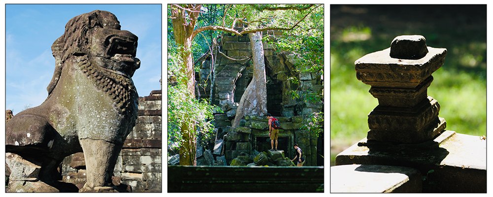 The Crumbling Roluos Temples - Siem Reap, Cambodia - The Wise Traveller - Temple ruins