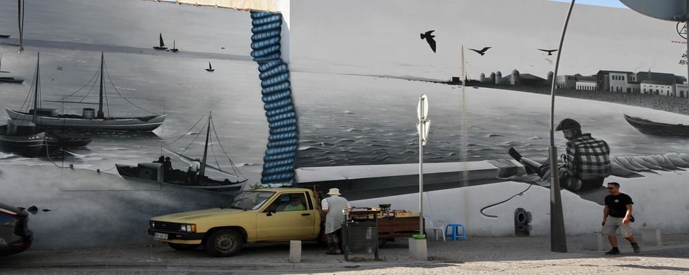 The Ghosts of Olhão - Portugal - The Wise Traveller - Mural - IMG_1875