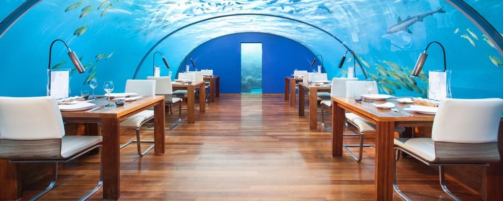 The World’s Top Hotel Restaurants - The Wise Traveller - Maldives Conrad Hotel Restaurant