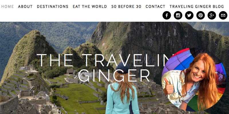The Wise Traveller - Travel Bloggers to watch - The Traveling Ginger