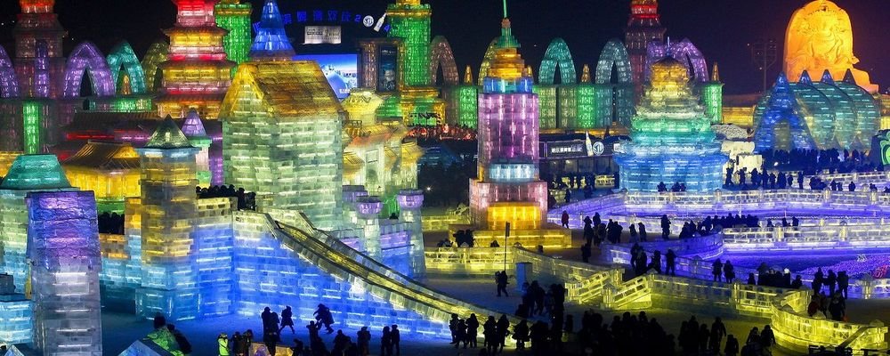 Top 10 Winter Festivals - The Best Winter Festivals Around the World - The Wise Traveller - Harbin Ice Festival, China