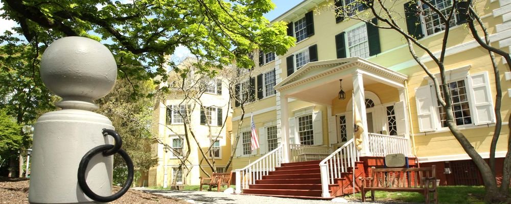 Unique Stops in New York City for History Buffs - The Wise Traveller - Liberty Hall Museum Entrance