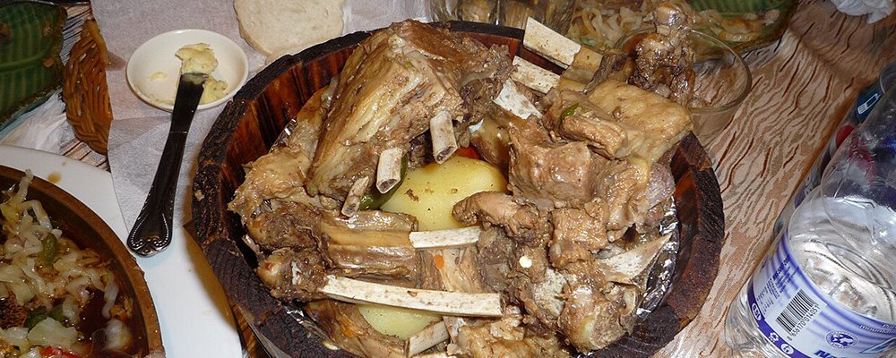 Vodka and Meat Porridge - The Food of Mongolia - The Wise Traveller - Khorkhog