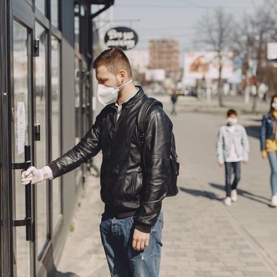 What It's Like Travelling in Europe During the Pandemic - The Wise Traveller - Man wearing mask